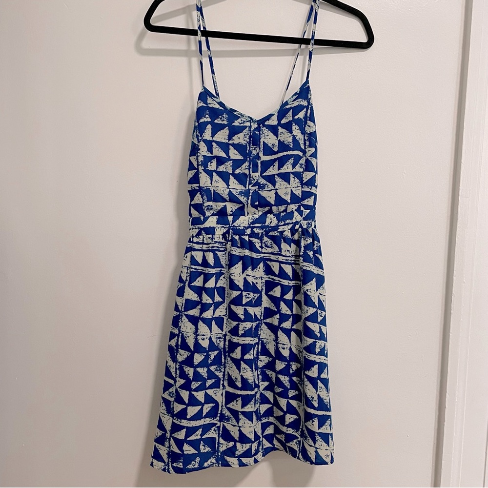 Printed Spaghetti Strap Dress Size Small NWT